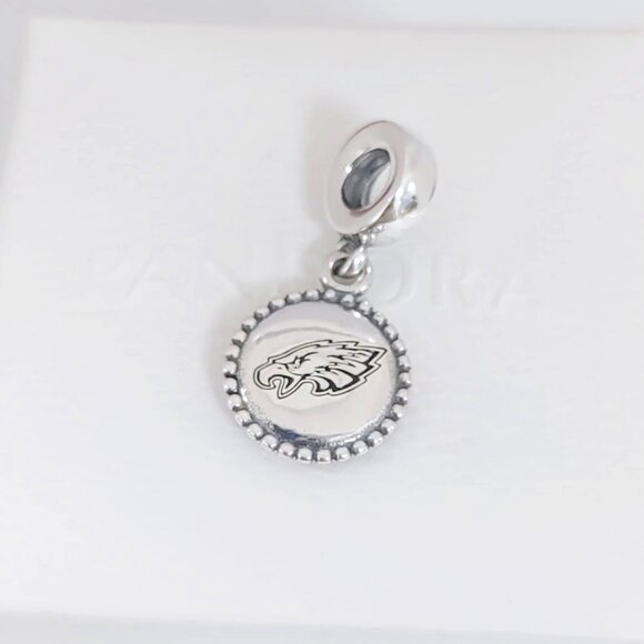 Pandora Philadelphia Eagles Football Team Exclusive Dangle Charm with box - Picture 1 of 6